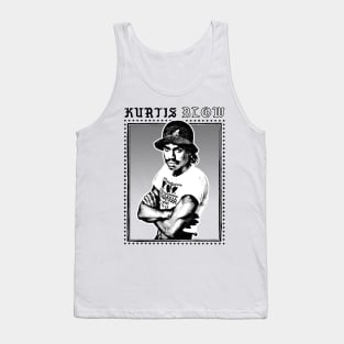 Kurtis Blow /\/\/\/ Retro Fan Design Tank Top